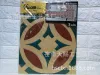 Jia Mei Paper Products Creative Craft Stickers 2-piece set BAM vacuum-formed 3D Wall stickers, personalized PVC wall stickers, bedroom room wall stickers, double-sided tape included Application Scenario